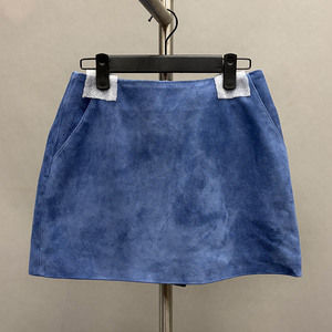 Mini-<span class=keywords><strong>jupe</strong></span> tendance personnalisée 2026, <span class=keywords><strong>jupe</strong></span> courte unie de haute qualité, robe sexy en daim souple pour <span class=keywords><strong>femme</strong></span> - Product Image 2