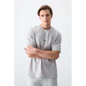 Camiseta Oversize Tommylife para Hombre, 100% Algodón, Manga Corta, Estampada, Talla Grande - Product Image 3