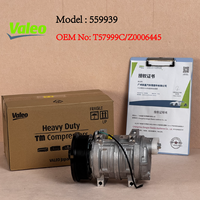 Kompresor Valeo TM21 Baru Asli OE: Z0006445 Body 24V 8PK 137mm Kapasitas Tinggi Pendingin untuk AC Bus Penumpang
