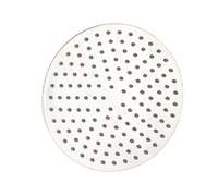 Pommeau de douche cascade rond en acier inoxydable 304 à fonction unique Pommeau de douche pluie de plafond avec bec de robinet de salle de bain inverseur