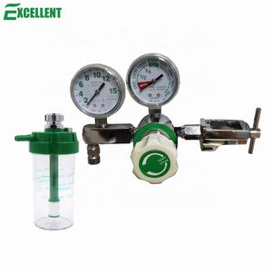 Precio del regulador de oxígeno médico de índice Pin CGA870 para tanque de oxígeno grande, regulador de oxígeno de latón - Product Image 1