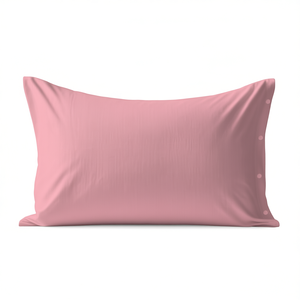 Funda de almohada 100% algodón rosa 50X75Cm talla UK - Product Image 3