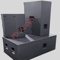 Altavoz Pasivo de Dos Vías V45 Dual de 15 Pulgadas, Altavoces Profesionales para DJ al Aire Libre, Altavoces para Conciertos, Caja de Sonido, Altavoz PA