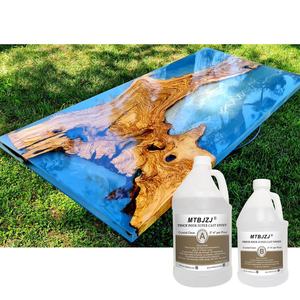 Crystal Clear Deep Pour <strong>Epoxy</strong> Resin for River Tables, Live Edge and <strong>Wood</strong> <strong>Filler</strong>,1.5Gallon Clear Casting Pourable <strong>Epoxy</strong> Resin 2:1 - Product Image 1