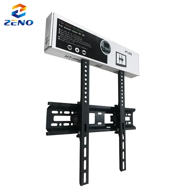 HT-002 Home Use Tv Stand Black Universal High Quality 32 55 Tv Bracket Wall Mount