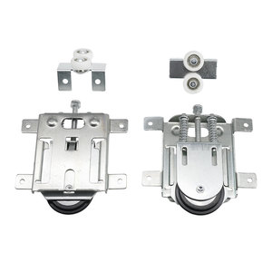 <span class=keywords><strong>Ruedas</strong></span> de armario deslizante, rodillo de puerta de armario, espejo ajustable, mecanismo de puerta corredera, herrajes de muebles - Product Image 1