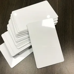 Imprimante de cartes PVC à jet d'encre Carte d'identité en plastique blanche imprimable Carte PVC personnalisée NFC