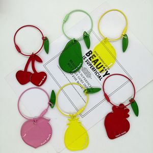 Tùy Chỉnh Trong Suốt Acrylic Keychain Và Điện Thoại Charms Dễ Thương Thiết Kế Túi Nhựa Mặt Dây Chuyền Và Charms Thời Trang Thẻ Chìa Khóa - Product Image 1