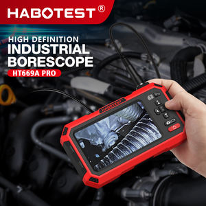 Habotest Ht669a Pro, endoscope industriel flexible avec câble, <span class=keywords><strong>inspection</strong></span>, 8 mm, <span class=keywords><strong>2</strong></span> caméras avec USB, serpent endoscopique HD - Product Image 3