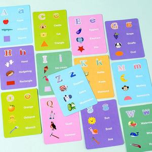 Lettres en bois chiffres Cube blocs jouet 2 en 1 éducation précoce mot orthographe <span class=keywords><strong>math</strong></span>ématiques arithmétique apprentissage correspondant cartes Flash jeu - Product Image 3