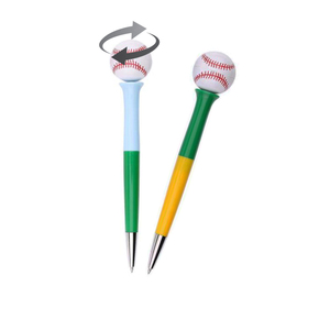 NP-097 Bolígrafo Giratorio con Forma de Pelota de Béisbol, Fútbol o Baloncesto con Logotipo para Regalo Promocional - Product Image 3