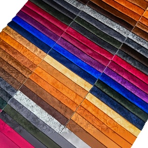 Tissu d'ameublement <span class=keywords><strong>en</strong></span> velours hollandais 100 % polyester de qualité supérieure, tricoté, teint, imperméable, pour housses de canapé et rideaux élégants - Product Image 1