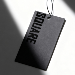 Chất lượng cao tùy chỉnh thương hiệu riêng logo dập nổi may các tông treo thẻ cá nhân treo thẻ tùy chỉnh Treo <span class=keywords><strong>tag</strong></span> - Product Image 1