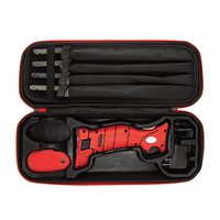 Couteau à fileter électrique sans fil rechargeable avec lame en acier inoxydable et poignée ambidextre, écologique, pour usage extérieur