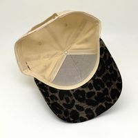 Cappellino da Baseball Personalizzato con Doppio Ricamo Frontale Spesso, Visiera a Pois Bicolore, in Cotone Crema, a 5 Pannelli, Strutturato, Unisex, Stile Streetwear, OEM