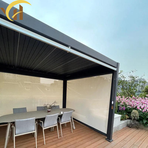 Store pare-vent robuste et durable avec fermeture éclair, <span class=keywords><strong>volet</strong></span> <span class=keywords><strong>extérieur</strong></span> avec <span class=keywords><strong>rail</strong></span> de guidage en aluminium, rideau à enroulement <span class=keywords><strong>pour</strong></span> véranda - Product Image 6