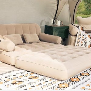 Hot Sale Two-In-One Multi-Functional Modern Indoor Outdoor Intex Foldable Inflatable <strong>Air</strong> <strong>Sofa</strong> Lounger - Product Image 3