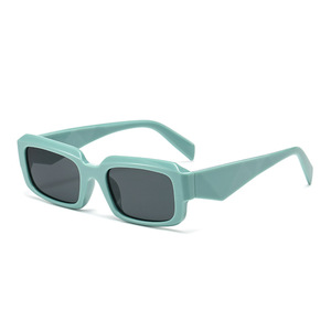 Jamie L1625 Square Frame Sunglasses Black Plastic UV400 Unisex Outdoor Sunshade - Product Image 4