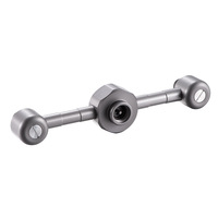 Adaptateur de réservoir de gaz de camping, brûleur isobutane 2-en-1, tête de conversion, rechargeable, réglable, étanche, magnétique