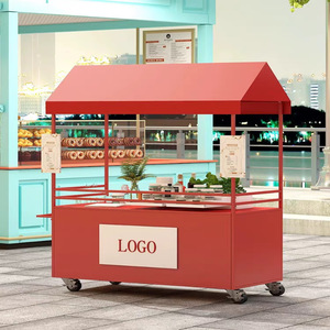 Rimorchio per Fast Food in Acciaio Inossidabile in Offerta |   Carrello da Cucina Mobile Compatto per Progetti di Avvio Imprenditoriale - Product Image 4