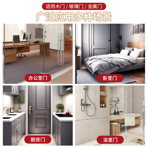 Stainless Steel Folding <b>Door</b> Stop Wall Mount Foot Operated <b>Door</b> Holder Minimalist Design Easy Installation General Use - Product Image 5