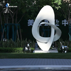 Lujo Golden Infinity Loop Escultura-Premium <span class=keywords><strong>Hotel</strong></span> & Resort Water Feature - Product Image 6