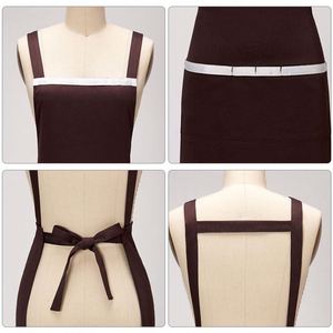 Tablier de Barbier Imperméable Personnalisable en Gros pour Coiffeurs – Uniforme de Salon Réglable Multi-Couleurs en Tissu Tissé pour Stylistes - Product Image 2