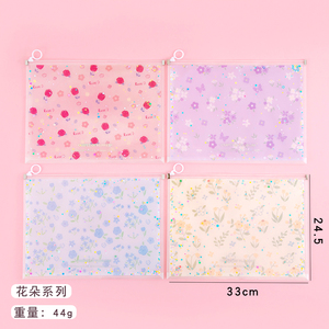 Xu hướng sản phẩm <span class=keywords><strong>2025</strong></span> New arrivals văn phòng nộp hồ sơ sản phẩm và đồ dùng học tập đầy màu sắc A4 Pp không thấm nước thư mục tập tin Túi - Product Image 3