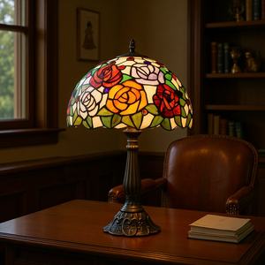 Lámparas de Mesa Decorativas de Cuatro Colores con Forma de Rosa, con Función de Atenuación, para Dormitorios, Estudios, Comedores, Cafeterías y Otros Espacios, Directo de Fábrica - Product Image 5