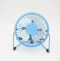 Ventilateur de bureau USB mini de haute qualité de 4 pouces, design ultra-silencieux avec rotation à 360°, refroidissement portable pour la maison et le bureau, ventilateurs USB