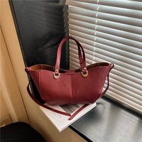 Nouveautés : Sac à bandoulière tendance en cuir PU de luxe, grande capacité, sacs à main et sacs fourre-tout de qualité supérieure pour femmes