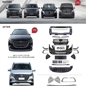 Bộ body kit cao cấp CARVAL JH, cản trước chất lượng cao, lưới tản nhiệt cao cấp dành cho Mercedes-Benz WB Viting 16~25/260~/V300, dòng xe trung cấp đến V300 - Product Image 2