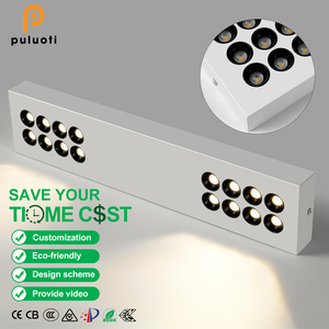 Downlights <span class=keywords><strong>LED</strong></span> à montage en surface 24W 3500K Ra≥95 60 °   Spots encastrés en aluminium 220V à intensité variable et température de couleur réglable pour intérieur, maison et bureau - Product Image 1