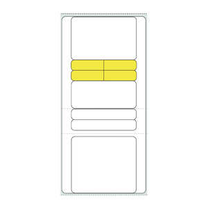 Label medis berperekat kualitas tinggi untuk penggunaan rumah sakit dan laboratorium pada label apotek - Product Image 1