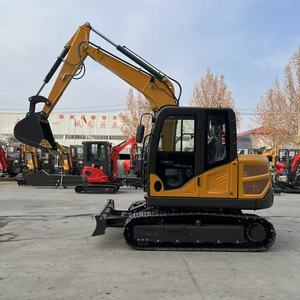 Miniexcavadora sobre orugas que cumple con las normas de emisión EPA/Euro V, miniexcavadora agrícola de alta calidad - Product Image 2