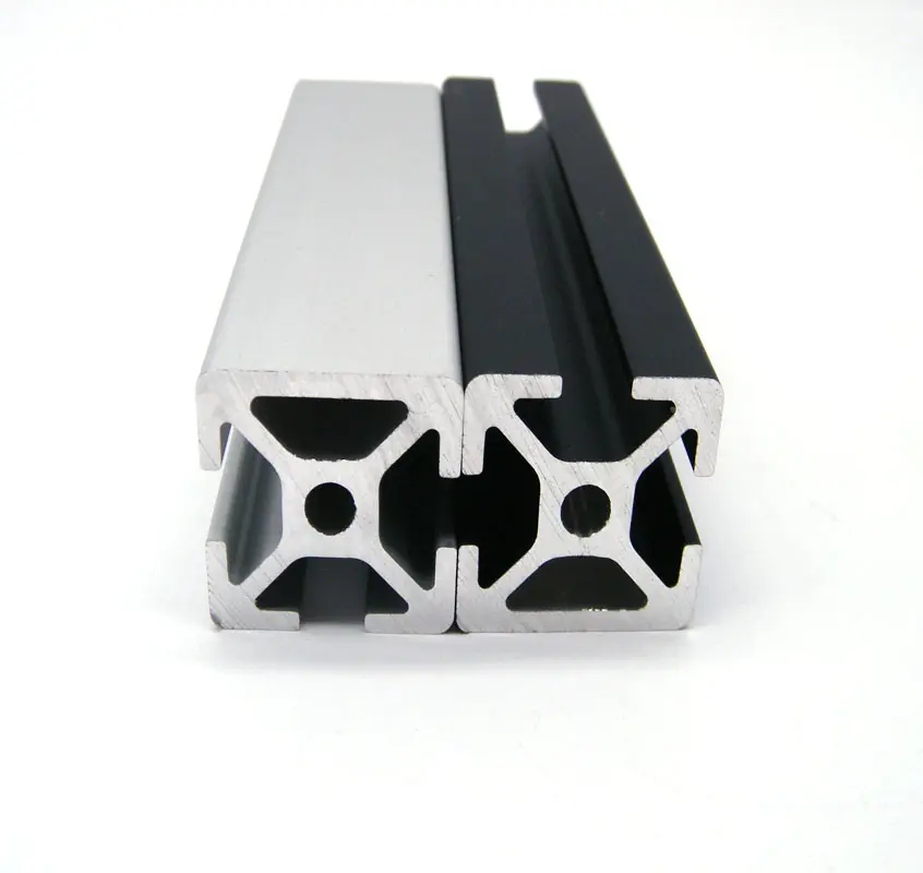 25*25 Aluminium 1 Sisi Profil T Slot Datar untuk Bingkai Kabinet Dapur untuk Pasar AS