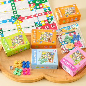 Juego de mesa educativo para niños de 4 a 6 años, juguete de plástico con dados y piezas de juego, regalo familiar - Product Image 3