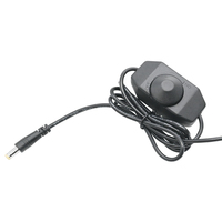 Adaptateur de transformateur d'alimentation AC/DC 12V 24V 1A 2A 12W 24W avec interrupteur marche/arrêt et variateur pour bande LED, variateur de lumière, pilote de lampe