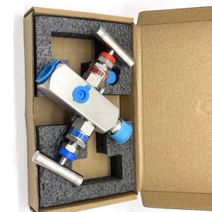 Gas Automatische Waterklep Flow Control Luchtregelklep Roestvrij Staal Hogedruk 2 Way Spruitstuk Blok Naaldklep - Product Image 5