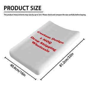 Cadeau pour les amoureux des chats Feuilles de table à langer unisexes pour le changement de couches 32 "x 16". - Product Image 6