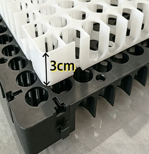 Drainage des eaux pluviales sur les routes et autoroutes, cellules de drainage en plastique en nid d'abeille enterrées dans le sol, fixées <span class=keywords><strong>avec</strong></span> un géotextile - Product Image 5