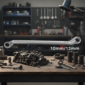 Double Open End <b>Wrench</b> 10mm 12mm For Automotive Repair - Product Image 3