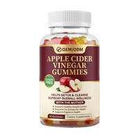 OEM/ODM Certifié Halal pour les Gummies au Vinaigre de Cidre de Pomme Sans Sucre pour la Gestion du Poids et le Soutien à l'Amincissement des Adultes