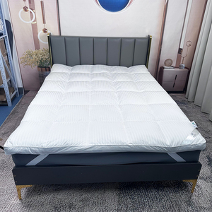 Kích Thước Tùy Chỉnh Vịt Lông Xuống Nệm Pad Ngỗng Xuống Nệm Topper Cho Khách Sạn Nhà Nữ Hoàng Vua - Product Image 1