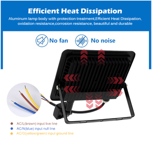 110V 220V cảm biến chuyển động an ninh ánh sáng 100W 50W 30W 20W 10W IP66 không thấm nước dẫn PIR cảm biến chuyển động lũ ánh sáng - Product Image 2