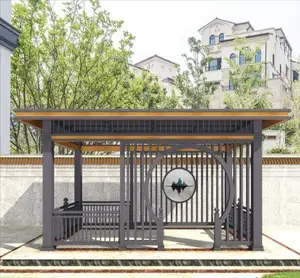 Vườn Điện Điều Chỉnh shutteraluminum pergola với cửa chớp 4x4 cho pergola-Giá của bioclimati