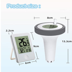 수영장 소유자를위한 새로운 도착 정확한 스마트 홈 수영장 디스플레이 온도계 - Product Image 2