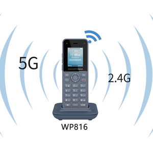 โทรศัพท์ IP รุ่น Grandstream WP816 WiFi 6 รองรับ Dual Band 802.11ax ระบบ Roaming เสียงคมชัดระดับ Opus HD สนทนาแบบ 3 ทาง 3 สาย รองรับการสนทนา 6 ชั่วโมง พร้อมโหมดสแตนด์บาย 120 ชั่วโมง ระบบ VoIP - Product Image 3
