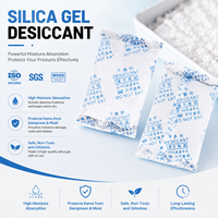 Absorbeur d'humidité en gel de silice écologique, sûr pour l'emballage alimentaire, non toxique