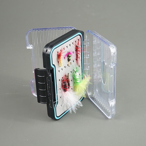 Selco SGH-HG009C Accessoires de pêche <span class=keywords><strong>Orange</strong></span> ABS <span class=keywords><strong>Fly</strong></span> <span class=keywords><strong>Box</strong></span> Leurres de pêche Boîte à mouches d'eau salée - Product Image 6